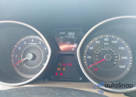 2013 Hyundai Elantra Gls/Limited z USA, uszkodzony, nr VIN KMHDH4AEXDU487536